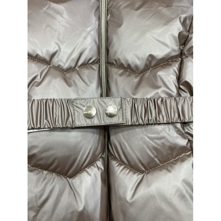 MANTEAU METALLIQUE CEINTURE