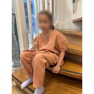 BLOUSE MOUSSELINE NOEUD