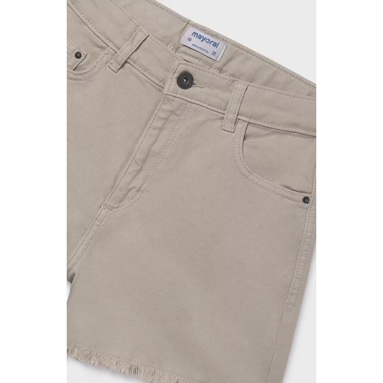 Short en jean Franges