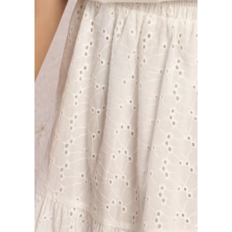 JUPE LONGUE EN BRODERIE