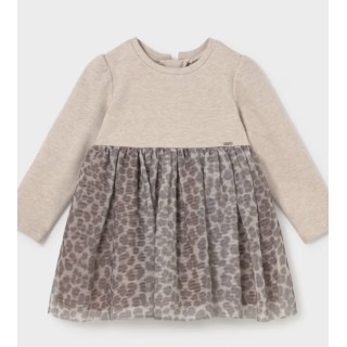 ROBE TRICOT TULLE