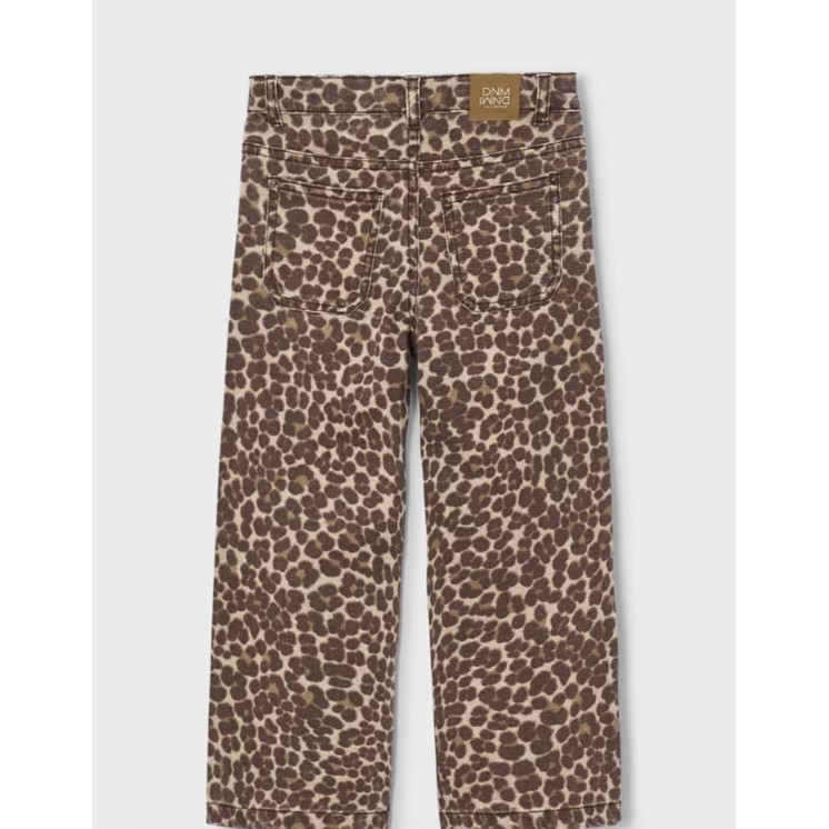 PANTALON LARGE LEOPARD