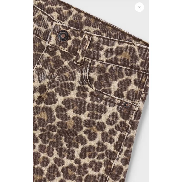 PANTALON LARGE LEOPARD