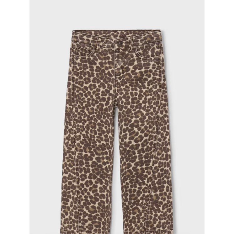 PANTALON LARGE LEOPARD