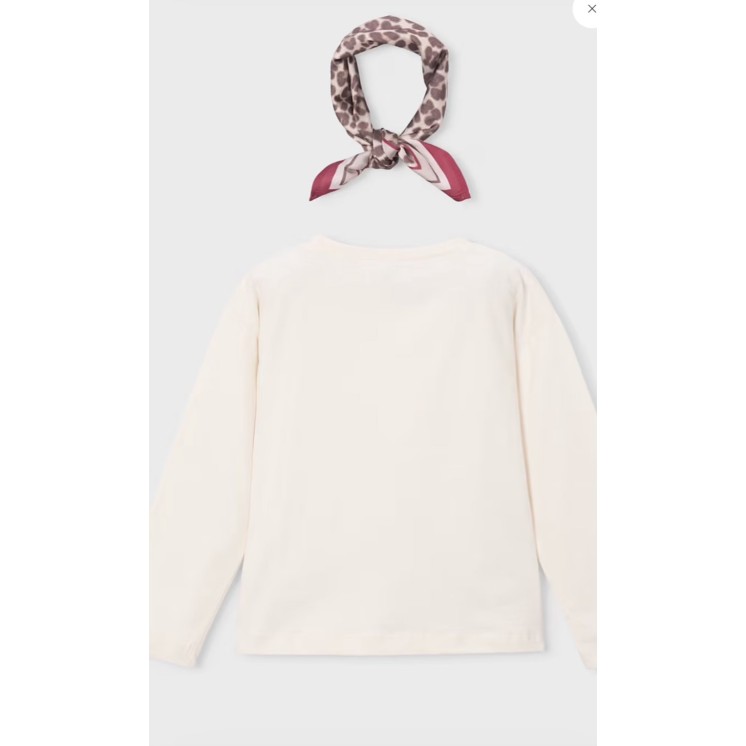 T SHIRT ML FOULARD