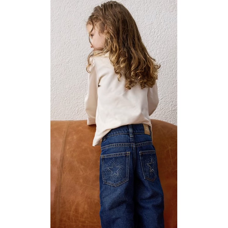 PANTALON JEAN ETOILES