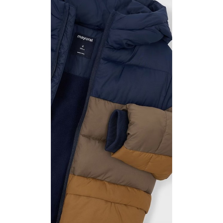MANTEAU BI COLORE
