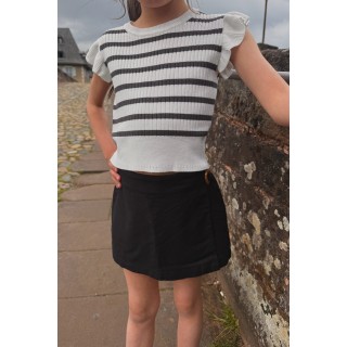 JUPE SHORT COEUR