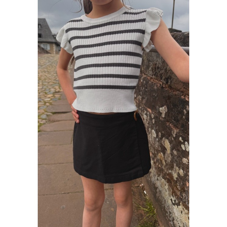 JUPE SHORT COEUR