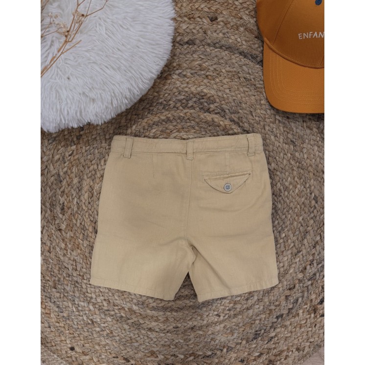 SHORT LIN MELANGE