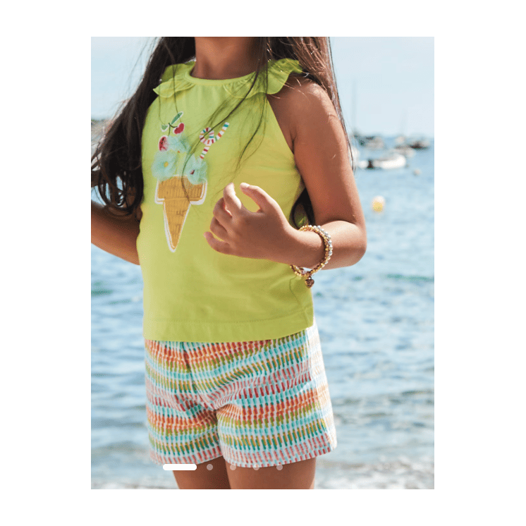 ENSEMBLE SHORT DEBARDEUR