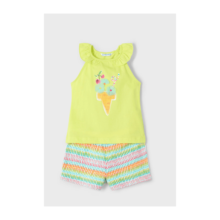 ENSEMBLE SHORT DEBARDEUR