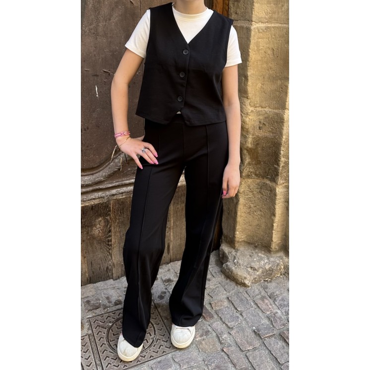 GILET SANS MANCHES BOUTONS