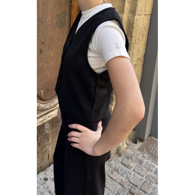 GILET SANS MANCHES BOUTONS