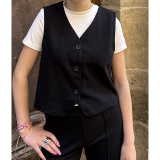 GILET SANS MANCHES BOUTONS