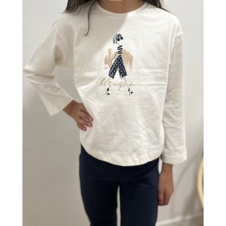 T SHIRT ML unique ourson