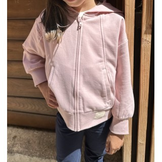 Sweat Zippé fille jardin