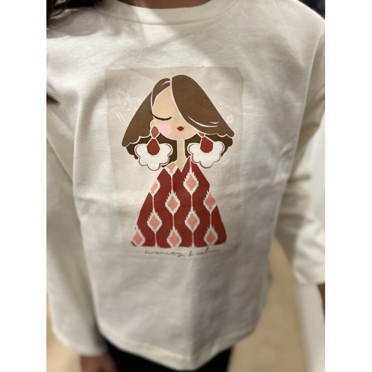 T SHIRT ML FILLE