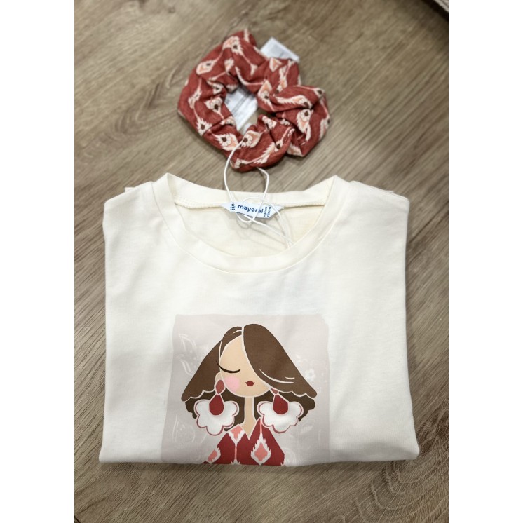 T SHIRT ML FILLE