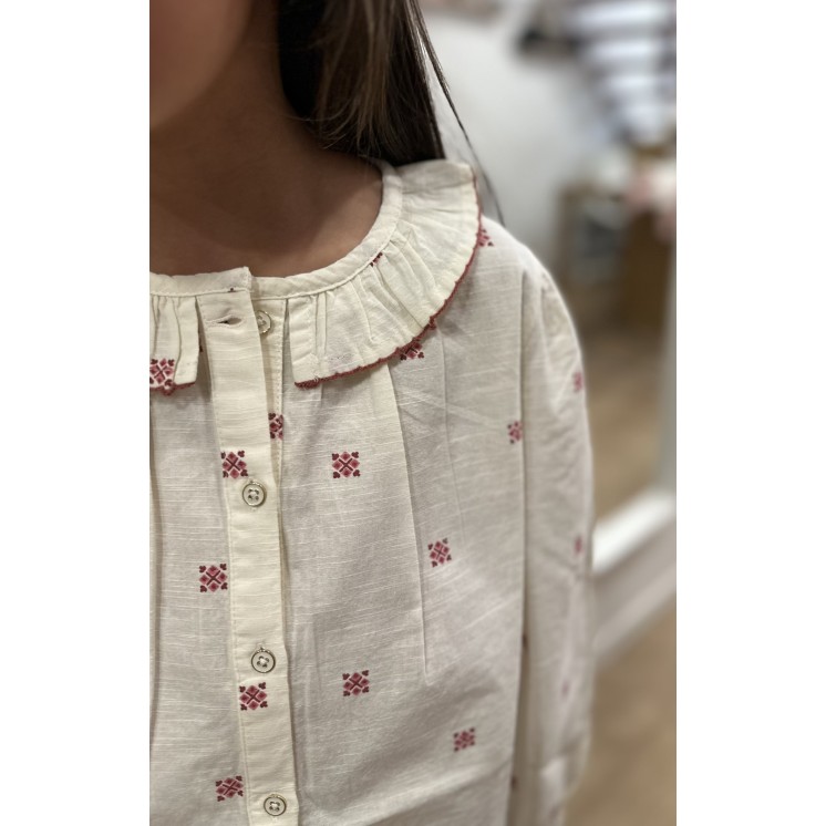 BLOUSE COL CLAUDINE