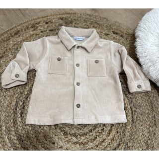 SUR CHEMISE G VELOURS COTELE