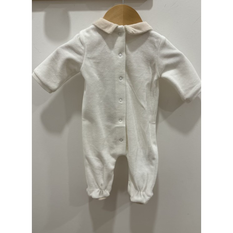 PYJAMA MAISON EN VELOURS COL