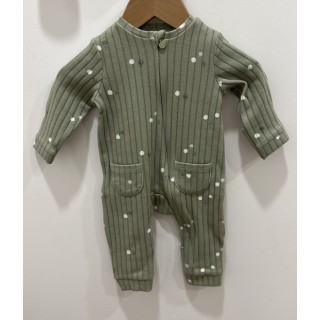 PYJAMA U FEUILLES VERTES