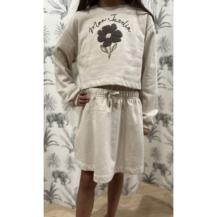 ROBE AVEC SWEAT MON JARDIN