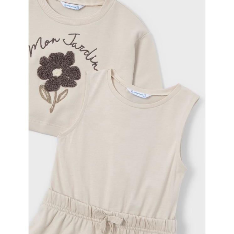 ROBE AVEC SWEAT MON JARDIN
