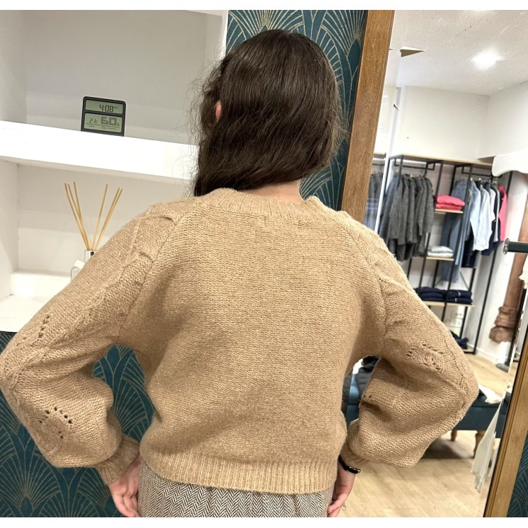 GILET BOUTON COL V