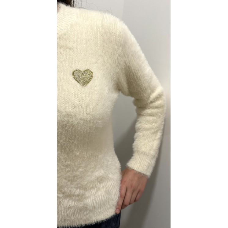 PULL DOUDOU COEUR