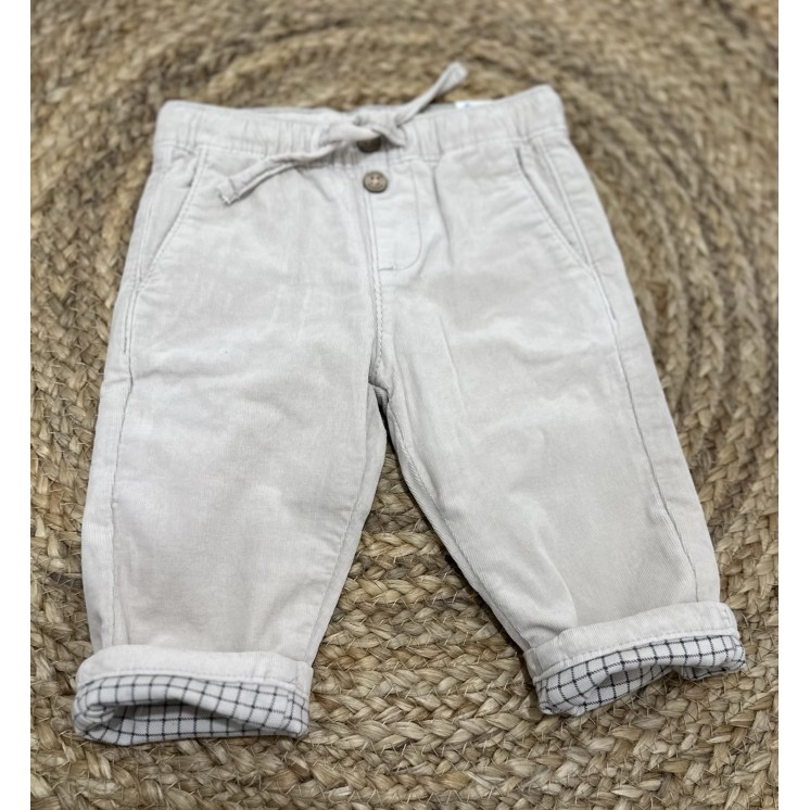 PANT G VELOURS DOUBLÉ