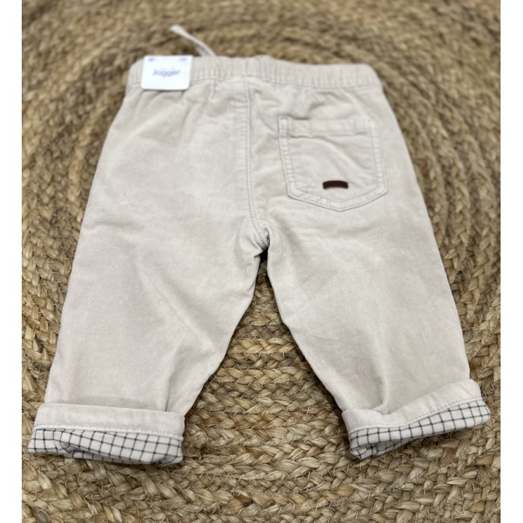 PANT G VELOURS DOUBLÉ